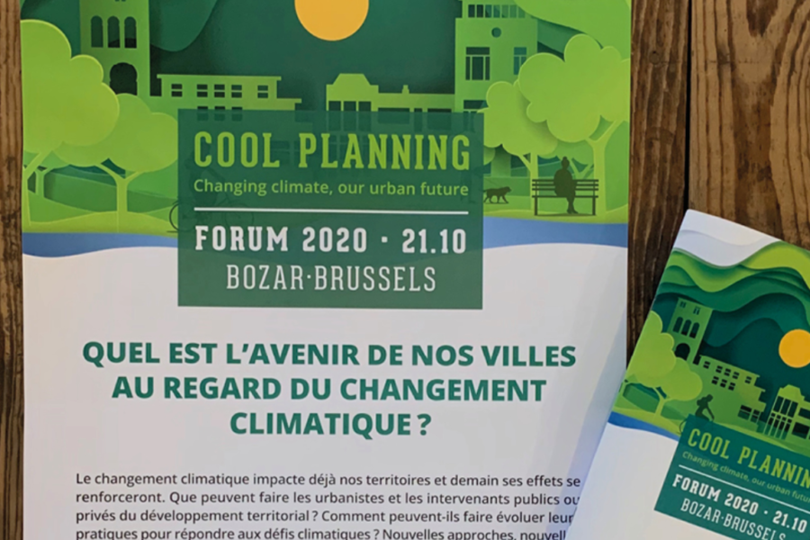 Présente au forum « Cool planning » ! – Bozar Brussels